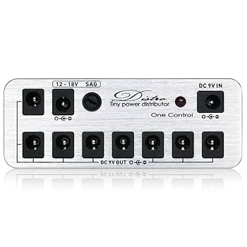 ギター One Control Distro TinyPowerDistributor One Control DISTRO-BK-PACK – Motor City Guitar